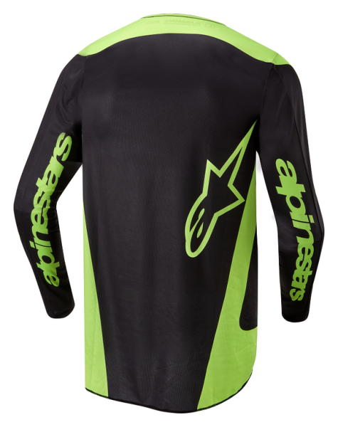 Tricou Alpinestars Fluid Lurv Black/Yellow Fluo-1