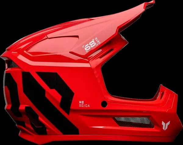 THOR Youth Fleet Forge Helmet Red -5