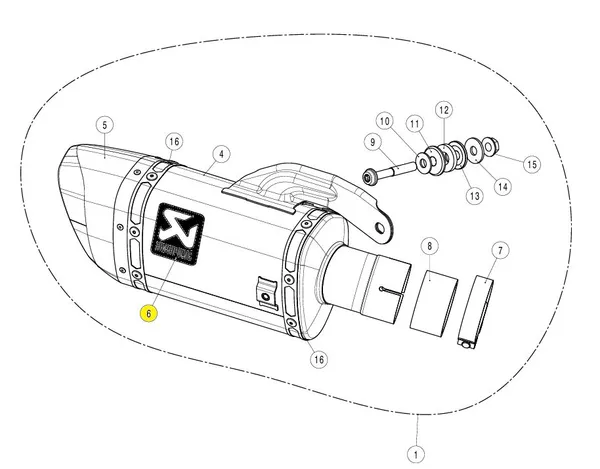 Exhaust Sticker -1