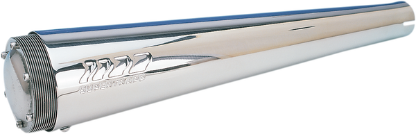 Universal 4(r) Megaphone Muffler Polished, 1, nordicamoto.ro