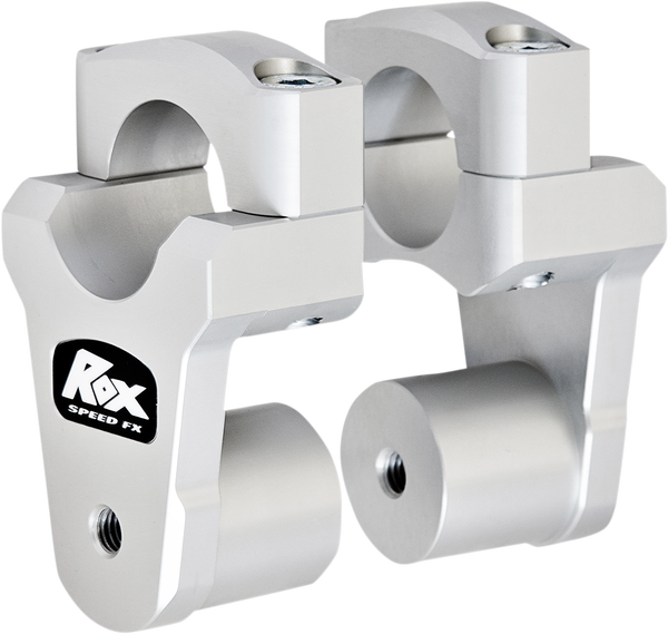 2(r) Pivoting Handlebar Riser For 1-1/4(r) Bmw 1200gs Handlebars Silver, 1, nordicamoto.ro