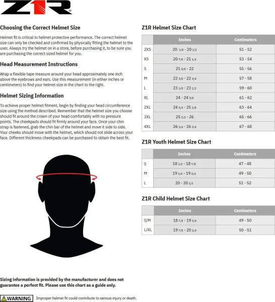 Casca Integrala Z1R Talon Solid Black M-1