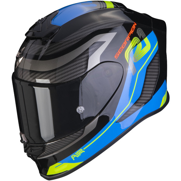 Casca integrala sport SCORPION EXO-R1 EVO AIR VATIS Negru / Albastru / Galben XL, 1, nordicamoto.ro