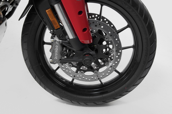 Front Axle Slider Set Black-1