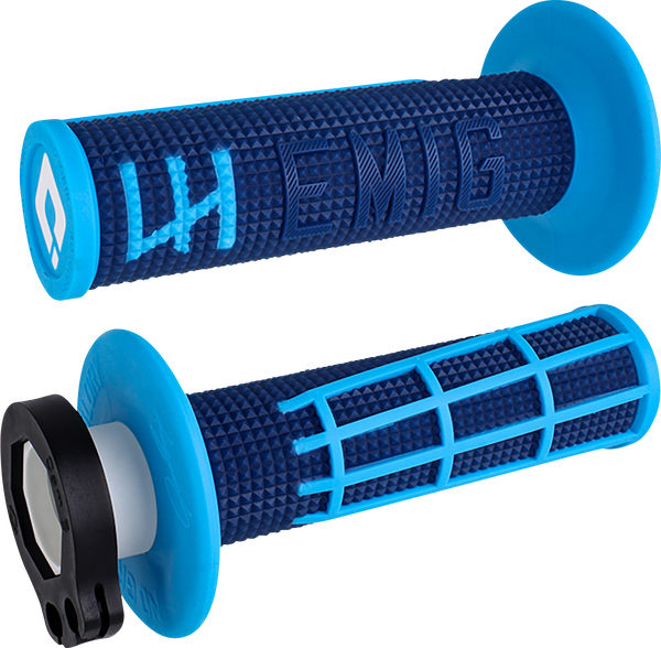 Emig 2.0 Lock-on Grips Blue-1