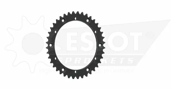 Pinion standard spate 520 negru, 1, nordicamoto.ro