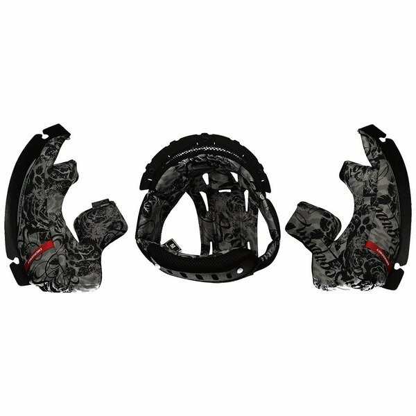 Set interior PRINT casca Scorpion EXO-1400 (EVO) (CARBON) AIR M, 1, nordicamoto.ro