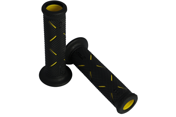 Double Density Grip Black, Yellow, 1, nordicamoto.ro
