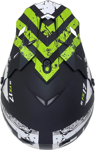 Casca AFX FX-17 Attack Black/Green L, 4, nordicamoto.ro