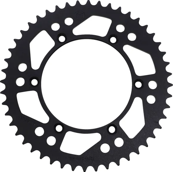 MOOSE RACING Rear Aluminum Sprocket Black -0
