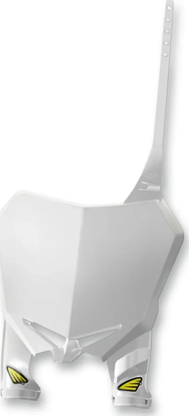 Stadium Number Plate White-0