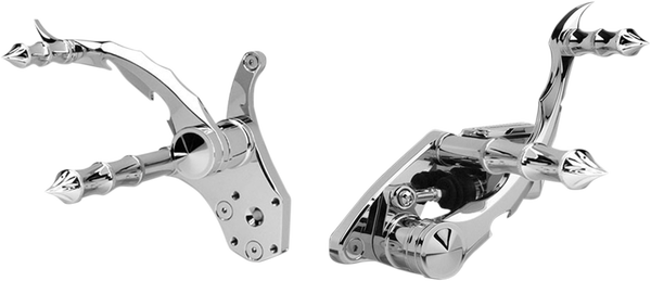 Forward Controls With Master Cylinder Silver Standard, 1, nordicamoto.ro