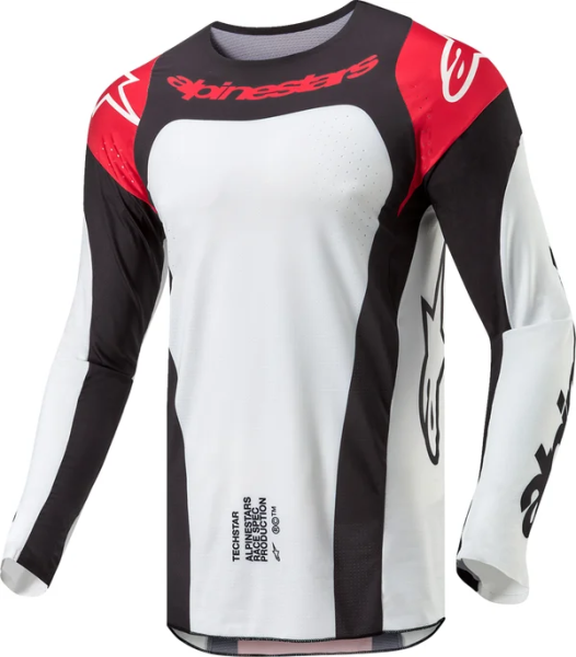 Tricou Alpinestars Techstar Ocuri White-2