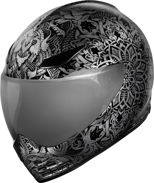 Domain Gravitas Helmet Silver, Black -1