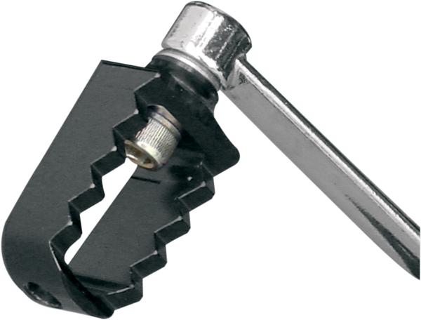 Adjustable Serrated Shifter Peg Black, 1, nordicamoto.ro