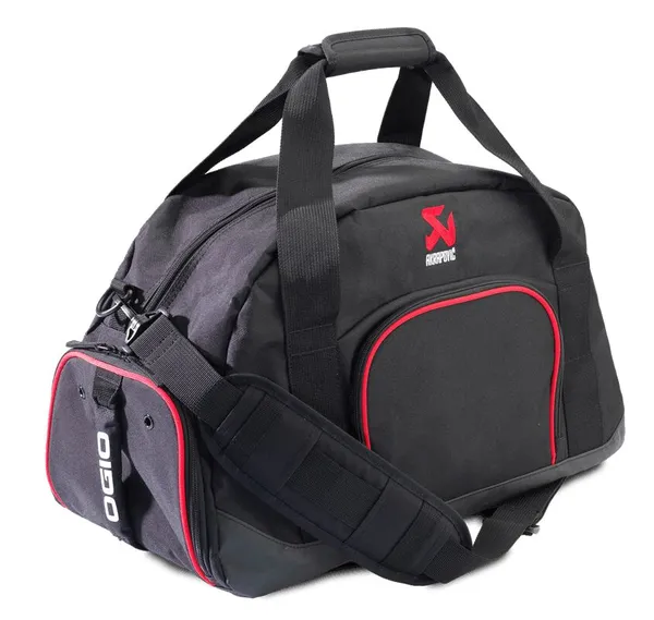 Duffle Bag Black, Red -0