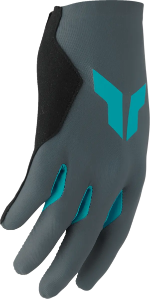 Womens Sportmode Iconic Gloves Gray -2