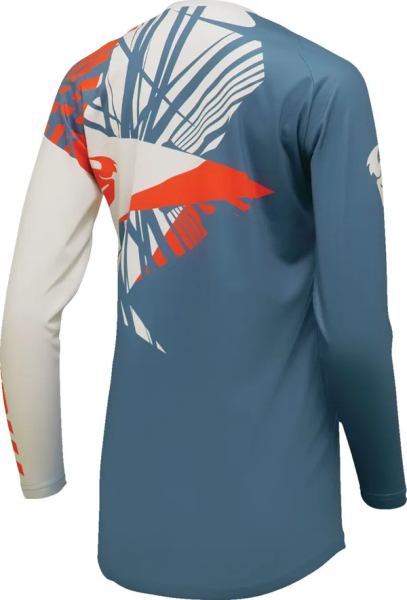 Tricou Dama Thor Sector Split Blue/White-4