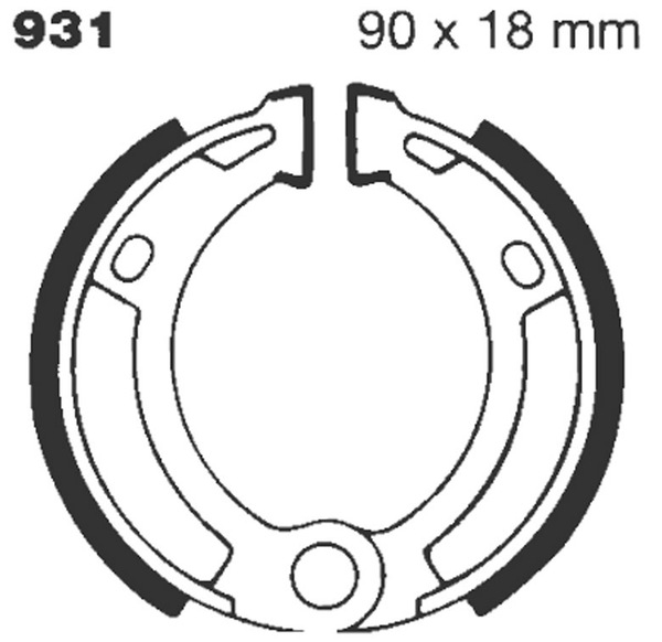 Standard Brake Shoes, 1, nordicamoto.ro