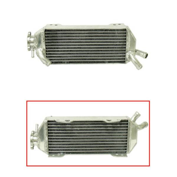 RADIATOR PSIHIC SUZUKI DRZ 400E '02-07 CAPACITATE STANDARD Ranforsat DREAPTA (BUC) (CU Buson)