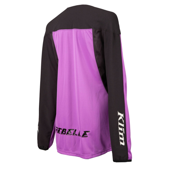 Tricou Dama Klim Rebelle Ember Orange - Black-4