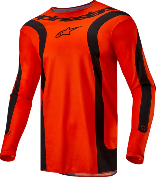 Tricou Alpinestars Fluid Lurv Orange/Black S, 4, nordicamoto.ro