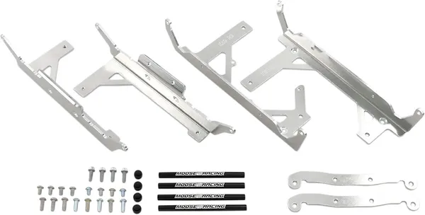 MOOSE RACING Radiator Braces Aluminum 