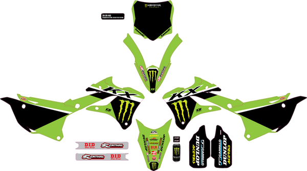 Complete Graphics Kit Green, 2, nordicamoto.ro