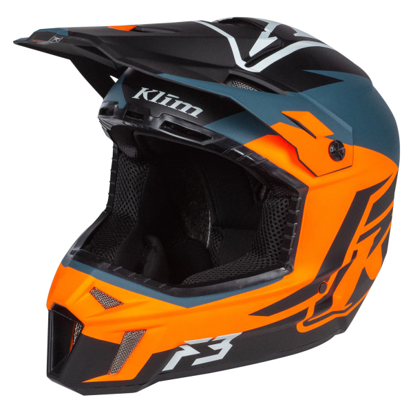 Casca Klim F3 ECE Verge Petrol-12