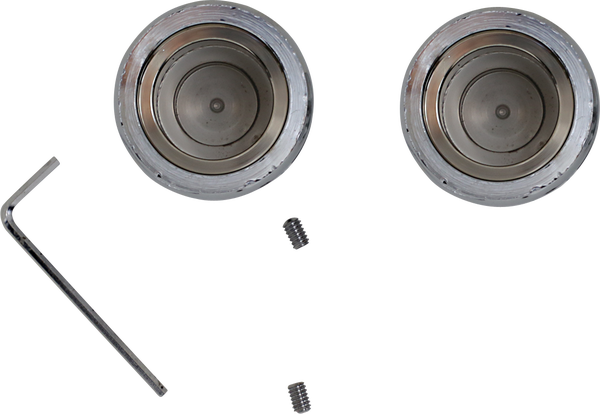 Axle Caps Silver, 1, nordicamoto.ro