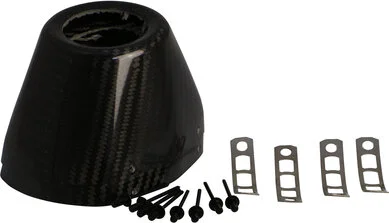 Replacement End Caps Black, 1, nordicamoto.ro