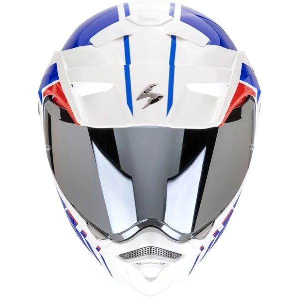 Casca flip-up touring/adventure SCORPION ADX-2 LEWIS M Negru/Rosu, 4, nordicamoto.ro