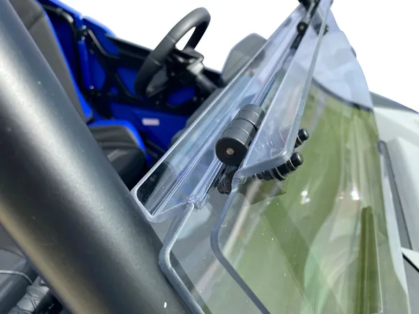 Deluxe Full Folding Windshield Clear -0