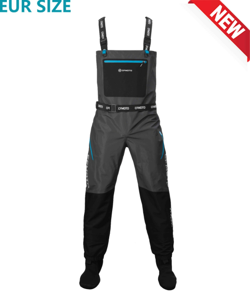 PANTALONI ATV IMPERMEABILI CFMOTO GRI/NEGRU, 6, nordicamoto.ro