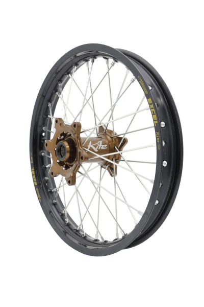 Elite Mx-en Wheel, Silver Spokes -0