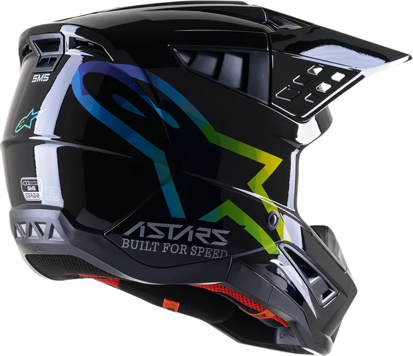 Casca Alpinestars Supertech M5 Comps Black/Silver L, 8, nordicamoto.ro