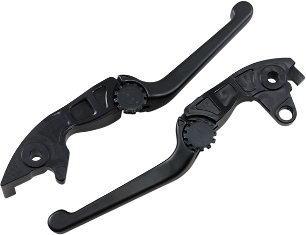Anthem Adjustable Lever Set Black, 3, nordicamoto.ro