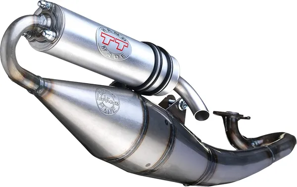 Hand Made Tt Exhaust System Brushed, 3, nordicamoto.ro