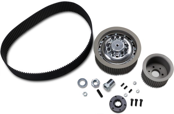 8mm Belt Drive With Quiet Clutch System Black, 1, nordicamoto.ro