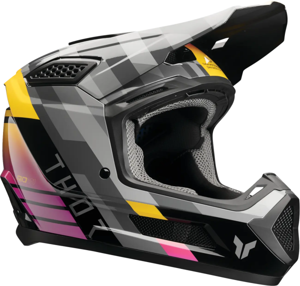 Casca Thor Fleet Camber Negru/Roz/Galben XL-25acea068378e4f4dd8bf9943eb1a829.webp