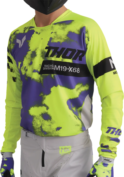 Launchmode Bleach Jersey Yellow, Gray -6