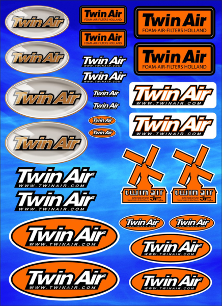 Twin Air Decal Multi 