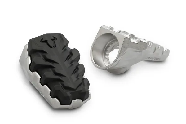 Set scarite SW-Motech Evolution Footrest Negru, Argint FRS0011210000-0