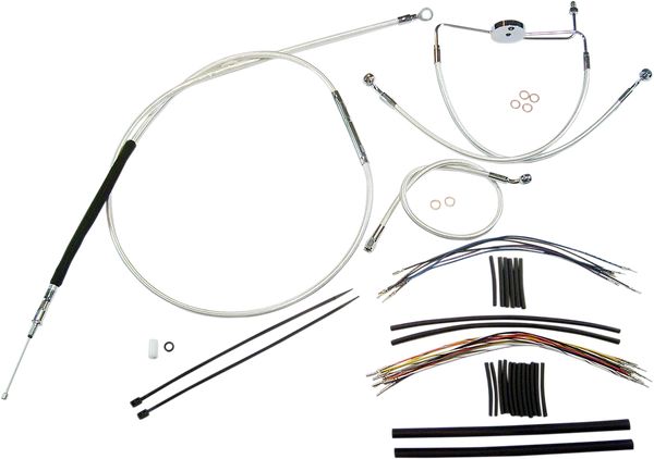 Sterling Chromite Ii® Designer Handlebar Installation Kit Silver, 2, nordicamoto.ro