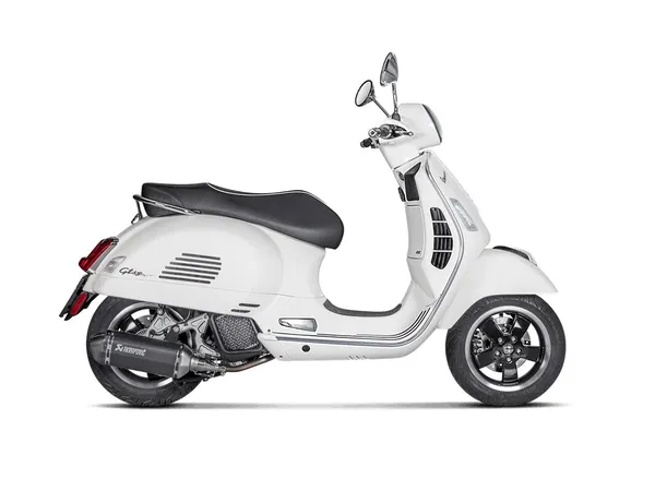 Slip-on Line Muffler Scooter Black -1