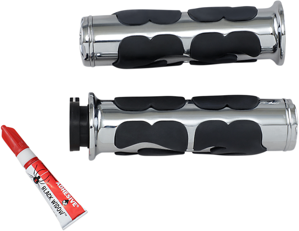 Iso®-flame Grips Black, 1, nordicamoto.ro