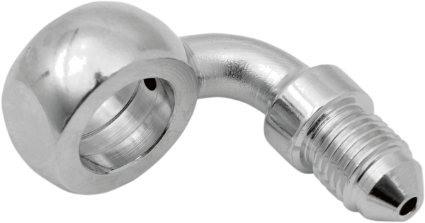Chrome Steel Banjo Fitting Chrome, 1, nordicamoto.ro