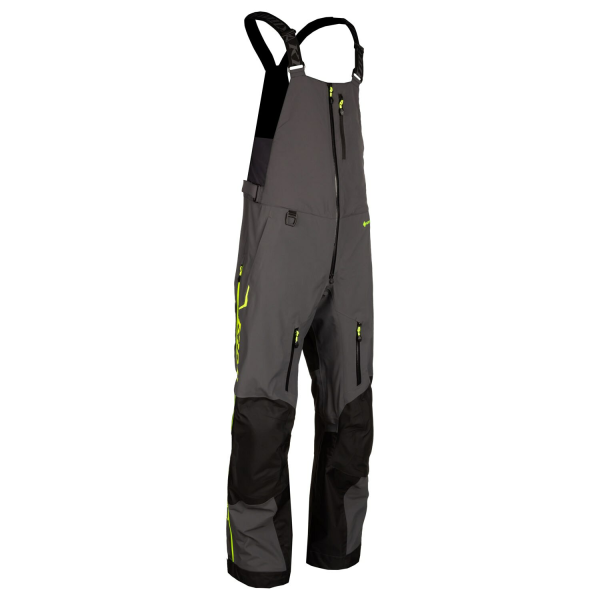 Pantaloni Snowmobil Klim Togwotee Bib Non-Insulated Black - Asphalt-0