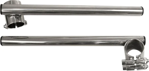 7/8(r) Steel Clip-on Handlebar Silver, 1, nordicamoto.ro
