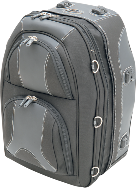 Pillion And Rear Rack Luggage Bag Black, 2, nordicamoto.ro